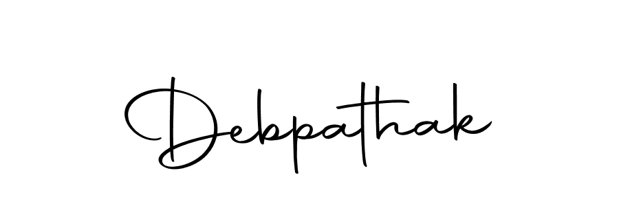 You can use this online signature creator to create a handwritten signature for the name Debpathak. This is the best online autograph maker. Debpathak signature style 10 images and pictures png