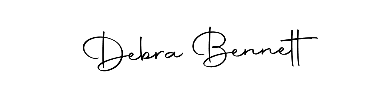 Once you've used our free online signature maker to create your best signature Autography-DOLnW style, it's time to enjoy all of the benefits that Debra Bennett name signing documents. Debra Bennett signature style 10 images and pictures png