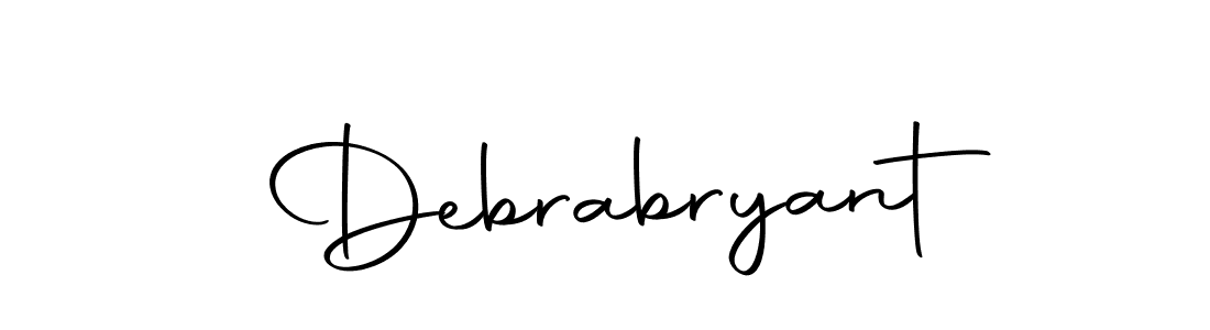 Make a beautiful signature design for name Debrabryant. Use this online signature maker to create a handwritten signature for free. Debrabryant signature style 10 images and pictures png
