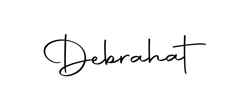 Similarly Autography-DOLnW is the best handwritten signature design. Signature creator online .You can use it as an online autograph creator for name Debrahat. Debrahat signature style 10 images and pictures png