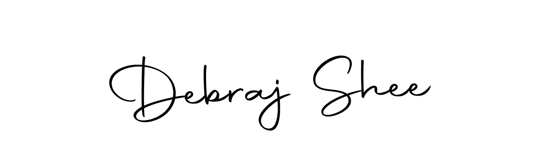 Design your own signature with our free online signature maker. With this signature software, you can create a handwritten (Autography-DOLnW) signature for name Debraj Shee. Debraj Shee signature style 10 images and pictures png