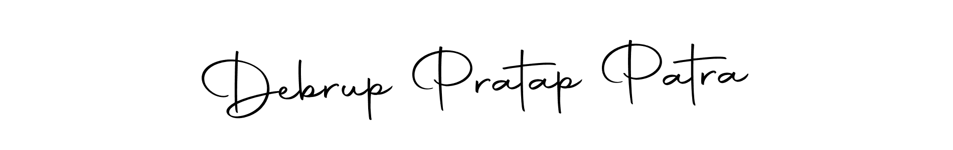 Make a short Debrup Pratap Patra signature style. Manage your documents anywhere anytime using Autography-DOLnW. Create and add eSignatures, submit forms, share and send files easily. Debrup Pratap Patra signature style 10 images and pictures png