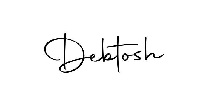 How to make Debtosh signature? Autography-DOLnW is a professional autograph style. Create handwritten signature for Debtosh name. Debtosh signature style 10 images and pictures png