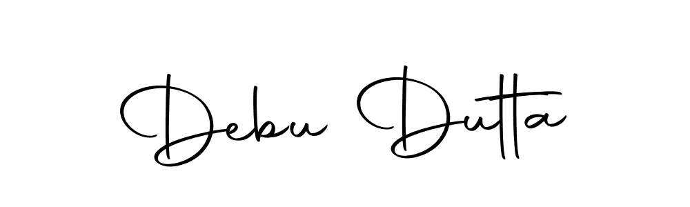 Make a short Debu Dutta signature style. Manage your documents anywhere anytime using Autography-DOLnW. Create and add eSignatures, submit forms, share and send files easily. Debu Dutta signature style 10 images and pictures png