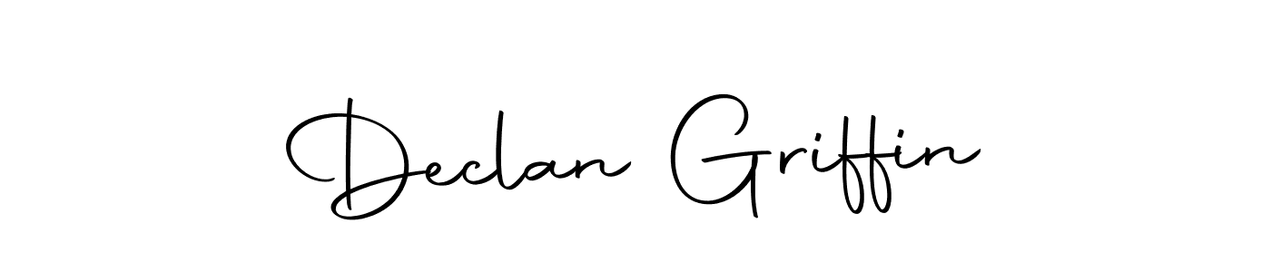 Create a beautiful signature design for name Declan Griffin. With this signature (Autography-DOLnW) fonts, you can make a handwritten signature for free. Declan Griffin signature style 10 images and pictures png