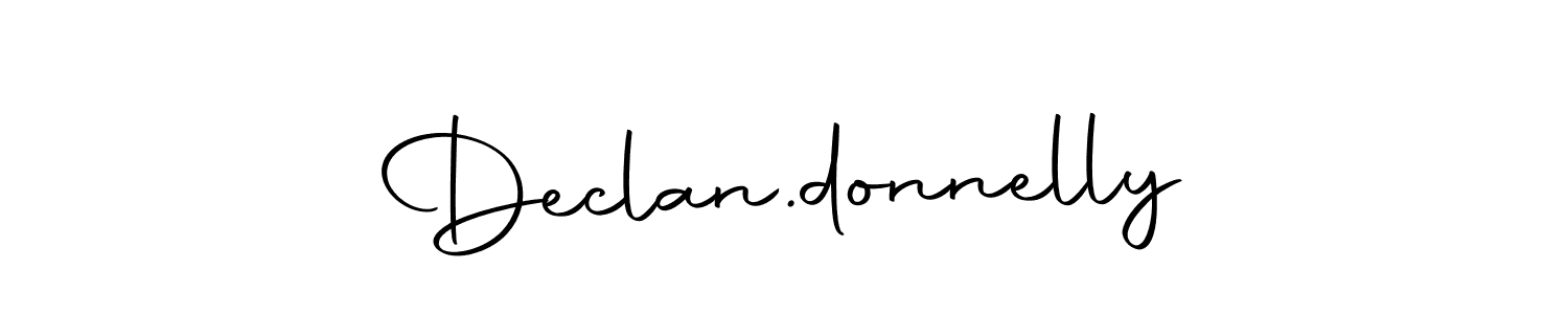 Create a beautiful signature design for name Declan.donnelly. With this signature (Autography-DOLnW) fonts, you can make a handwritten signature for free. Declan.donnelly signature style 10 images and pictures png