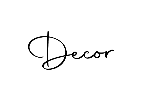 It looks lik you need a new signature style for name Decor. Design unique handwritten (Autography-DOLnW) signature with our free signature maker in just a few clicks. Decor signature style 10 images and pictures png