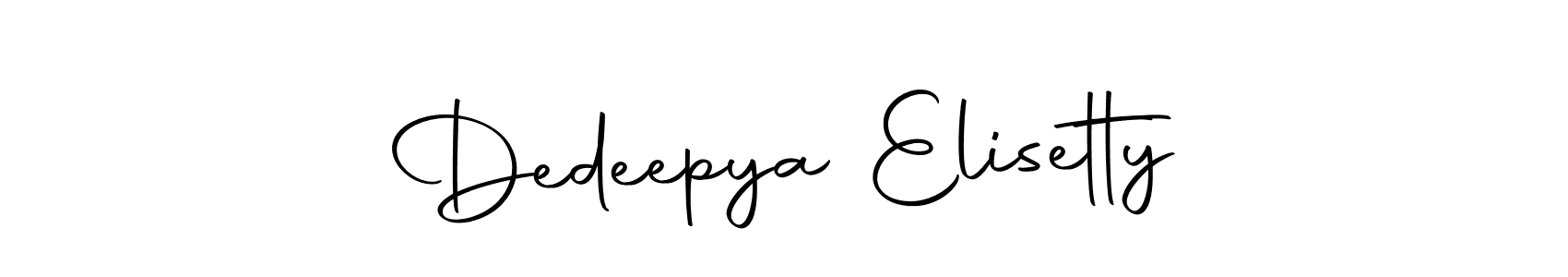 How to make Dedeepya Elisetty signature? Autography-DOLnW is a professional autograph style. Create handwritten signature for Dedeepya Elisetty name. Dedeepya Elisetty signature style 10 images and pictures png