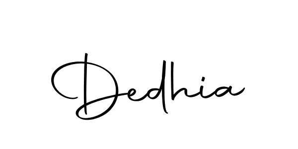 Also we have Dedhia name is the best signature style. Create professional handwritten signature collection using Autography-DOLnW autograph style. Dedhia signature style 10 images and pictures png