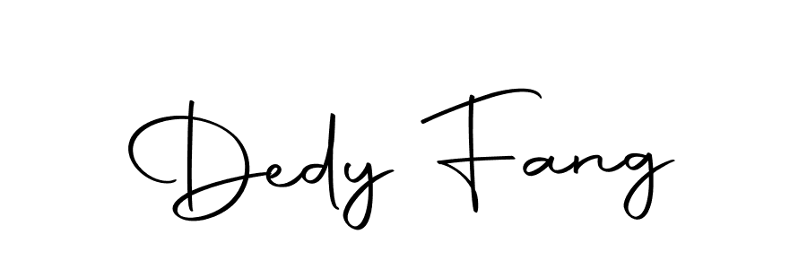 Make a short Dedy Fang signature style. Manage your documents anywhere anytime using Autography-DOLnW. Create and add eSignatures, submit forms, share and send files easily. Dedy Fang signature style 10 images and pictures png