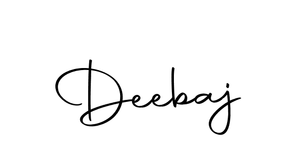 You should practise on your own different ways (Autography-DOLnW) to write your name (Deebaj) in signature. don't let someone else do it for you. Deebaj signature style 10 images and pictures png