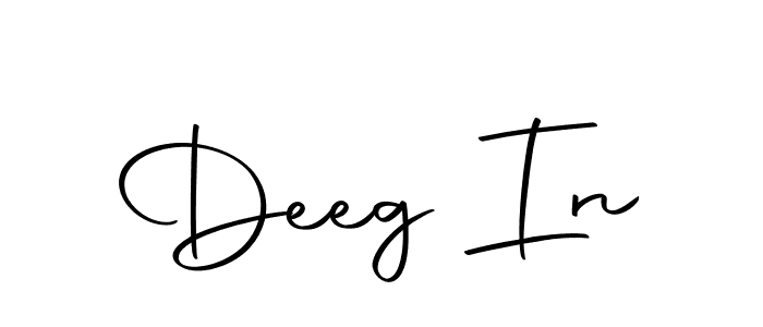 Create a beautiful signature design for name Deeg In. With this signature (Autography-DOLnW) fonts, you can make a handwritten signature for free. Deeg In signature style 10 images and pictures png