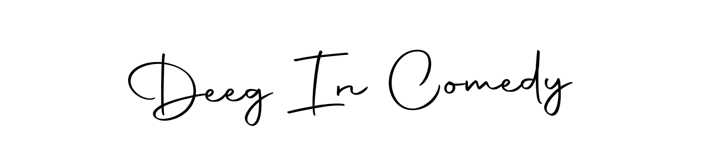 Create a beautiful signature design for name Deeg In Comedy. With this signature (Autography-DOLnW) fonts, you can make a handwritten signature for free. Deeg In Comedy signature style 10 images and pictures png