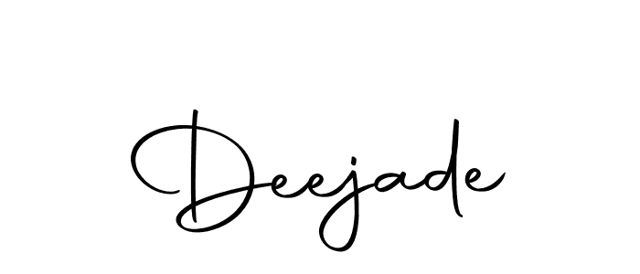 How to make Deejade name signature. Use Autography-DOLnW style for creating short signs online. This is the latest handwritten sign. Deejade signature style 10 images and pictures png