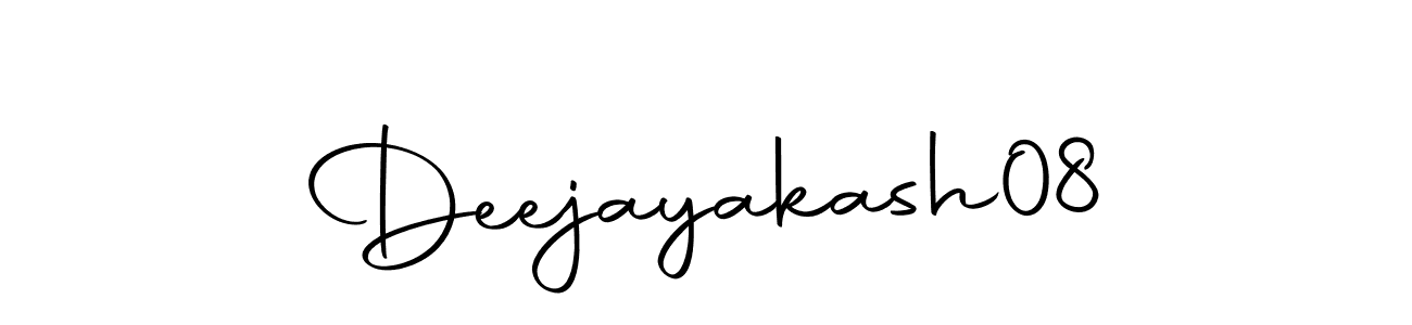 Make a beautiful signature design for name Deejayakash08. With this signature (Autography-DOLnW) style, you can create a handwritten signature for free. Deejayakash08 signature style 10 images and pictures png