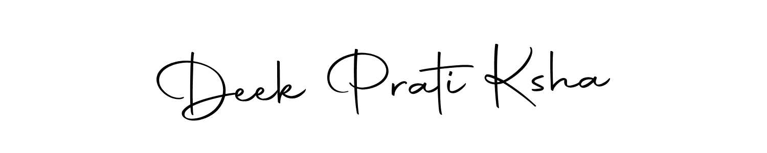 Use a signature maker to create a handwritten signature online. With this signature software, you can design (Autography-DOLnW) your own signature for name Deek Prati Ksha. Deek Prati Ksha signature style 10 images and pictures png