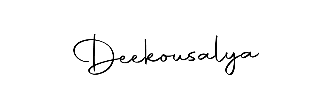 Make a beautiful signature design for name Deekousalya. Use this online signature maker to create a handwritten signature for free. Deekousalya signature style 10 images and pictures png