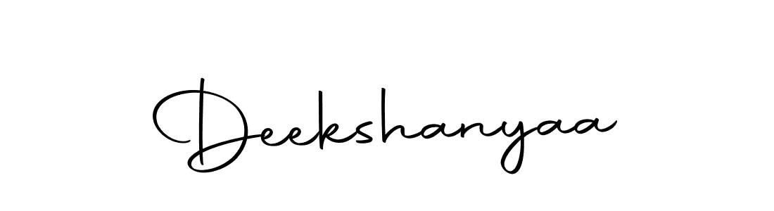 Once you've used our free online signature maker to create your best signature Autography-DOLnW style, it's time to enjoy all of the benefits that Deekshanyaa name signing documents. Deekshanyaa signature style 10 images and pictures png