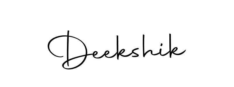 It looks lik you need a new signature style for name Deekshik. Design unique handwritten (Autography-DOLnW) signature with our free signature maker in just a few clicks. Deekshik signature style 10 images and pictures png