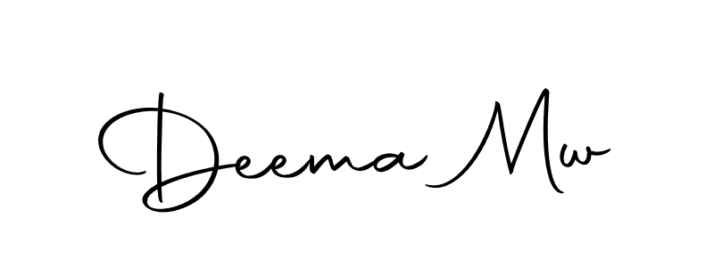 Also we have Deema Mw name is the best signature style. Create professional handwritten signature collection using Autography-DOLnW autograph style. Deema Mw signature style 10 images and pictures png