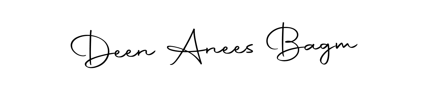 Similarly Autography-DOLnW is the best handwritten signature design. Signature creator online .You can use it as an online autograph creator for name Deen Anees Bagm. Deen Anees Bagm signature style 10 images and pictures png
