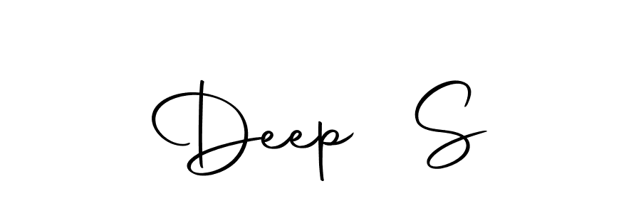 Create a beautiful signature design for name Deep✓ S. With this signature (Autography-DOLnW) fonts, you can make a handwritten signature for free. Deep✓ S signature style 10 images and pictures png