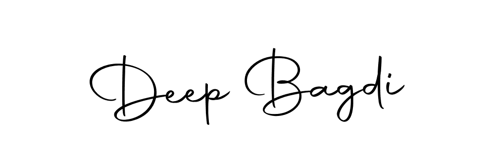 Design your own signature with our free online signature maker. With this signature software, you can create a handwritten (Autography-DOLnW) signature for name Deep Bagdi. Deep Bagdi signature style 10 images and pictures png