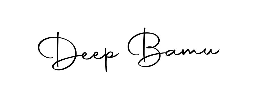 Create a beautiful signature design for name Deep Bamu. With this signature (Autography-DOLnW) fonts, you can make a handwritten signature for free. Deep Bamu signature style 10 images and pictures png