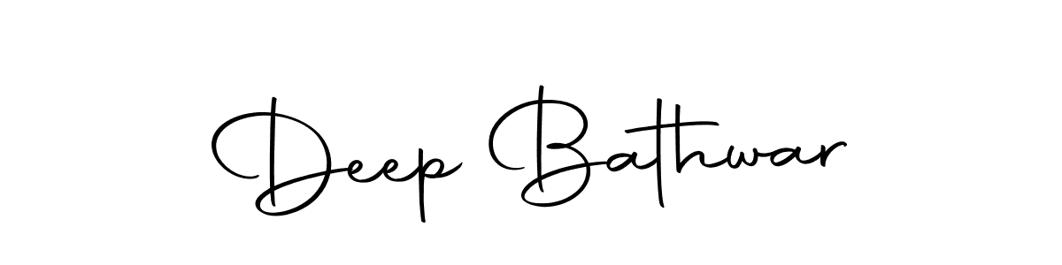 You should practise on your own different ways (Autography-DOLnW) to write your name (Deep Bathwar) in signature. don't let someone else do it for you. Deep Bathwar signature style 10 images and pictures png