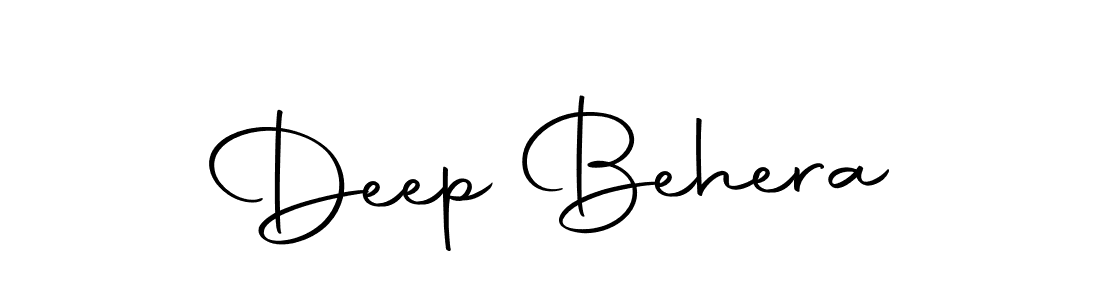 Create a beautiful signature design for name Deep Behera. With this signature (Autography-DOLnW) fonts, you can make a handwritten signature for free. Deep Behera signature style 10 images and pictures png