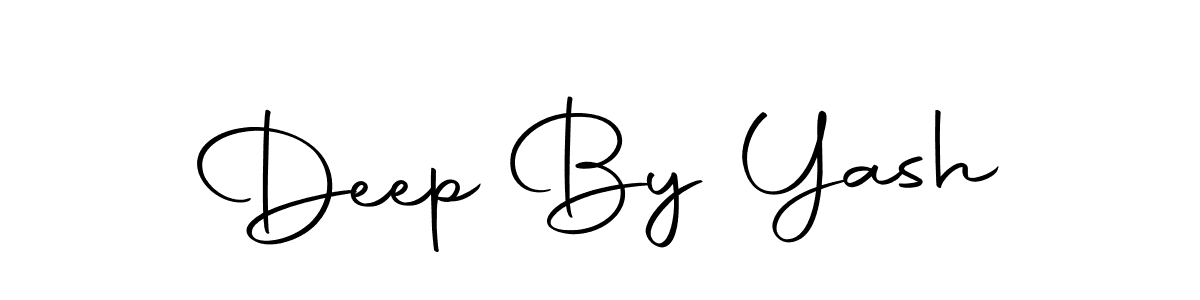 How to make Deep By Yash signature? Autography-DOLnW is a professional autograph style. Create handwritten signature for Deep By Yash name. Deep By Yash signature style 10 images and pictures png