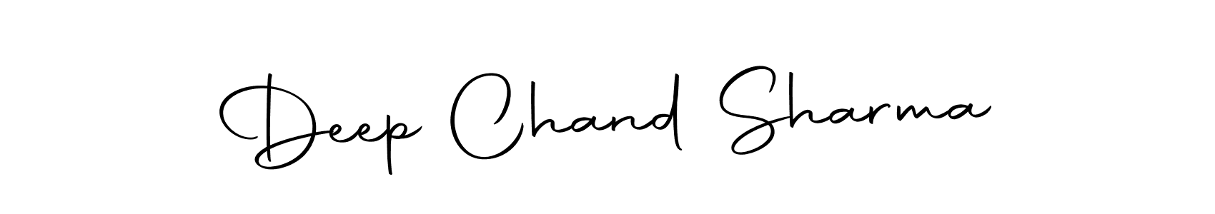 Create a beautiful signature design for name Deep Chand Sharma. With this signature (Autography-DOLnW) fonts, you can make a handwritten signature for free. Deep Chand Sharma signature style 10 images and pictures png