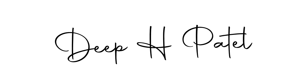 Use a signature maker to create a handwritten signature online. With this signature software, you can design (Autography-DOLnW) your own signature for name Deep H Patel. Deep H Patel signature style 10 images and pictures png