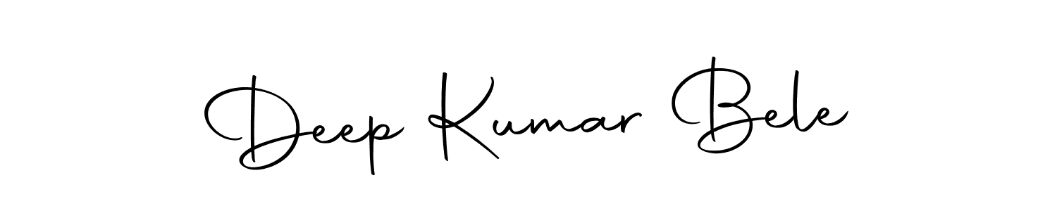 Design your own signature with our free online signature maker. With this signature software, you can create a handwritten (Autography-DOLnW) signature for name Deep Kumar Bele. Deep Kumar Bele signature style 10 images and pictures png