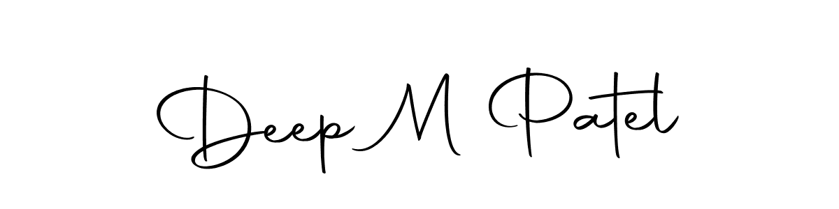 Use a signature maker to create a handwritten signature online. With this signature software, you can design (Autography-DOLnW) your own signature for name Deep M Patel. Deep M Patel signature style 10 images and pictures png