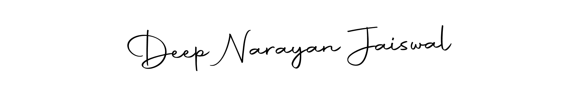 Create a beautiful signature design for name Deep Narayan Jaiswal. With this signature (Autography-DOLnW) fonts, you can make a handwritten signature for free. Deep Narayan Jaiswal signature style 10 images and pictures png