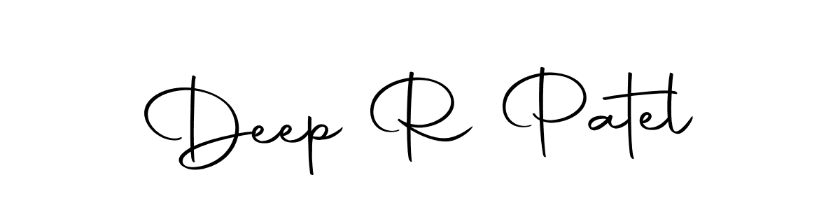 Design your own signature with our free online signature maker. With this signature software, you can create a handwritten (Autography-DOLnW) signature for name Deep R Patel. Deep R Patel signature style 10 images and pictures png