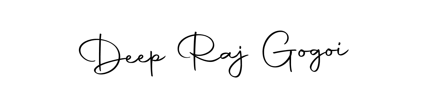 Deep Raj Gogoi stylish signature style. Best Handwritten Sign (Autography-DOLnW) for my name. Handwritten Signature Collection Ideas for my name Deep Raj Gogoi. Deep Raj Gogoi signature style 10 images and pictures png