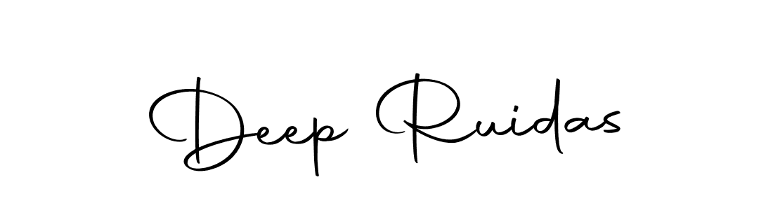 Design your own signature with our free online signature maker. With this signature software, you can create a handwritten (Autography-DOLnW) signature for name Deep Ruidas. Deep Ruidas signature style 10 images and pictures png