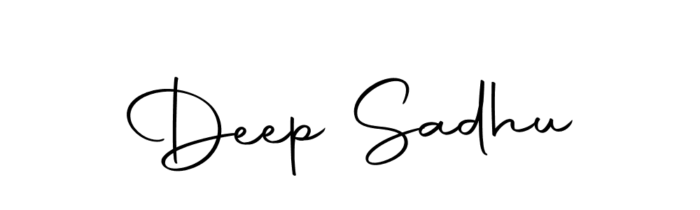 How to make Deep Sadhu signature? Autography-DOLnW is a professional autograph style. Create handwritten signature for Deep Sadhu name. Deep Sadhu signature style 10 images and pictures png