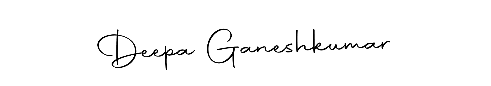 Create a beautiful signature design for name Deepa Ganeshkumar. With this signature (Autography-DOLnW) fonts, you can make a handwritten signature for free. Deepa Ganeshkumar signature style 10 images and pictures png