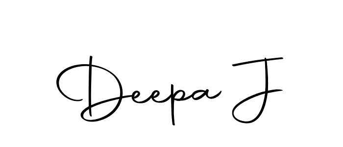 How to make Deepa J signature? Autography-DOLnW is a professional autograph style. Create handwritten signature for Deepa J name. Deepa J signature style 10 images and pictures png