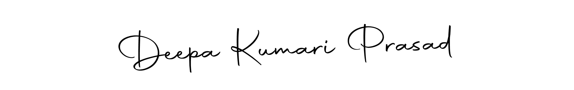 Create a beautiful signature design for name Deepa Kumari Prasad. With this signature (Autography-DOLnW) fonts, you can make a handwritten signature for free. Deepa Kumari Prasad signature style 10 images and pictures png