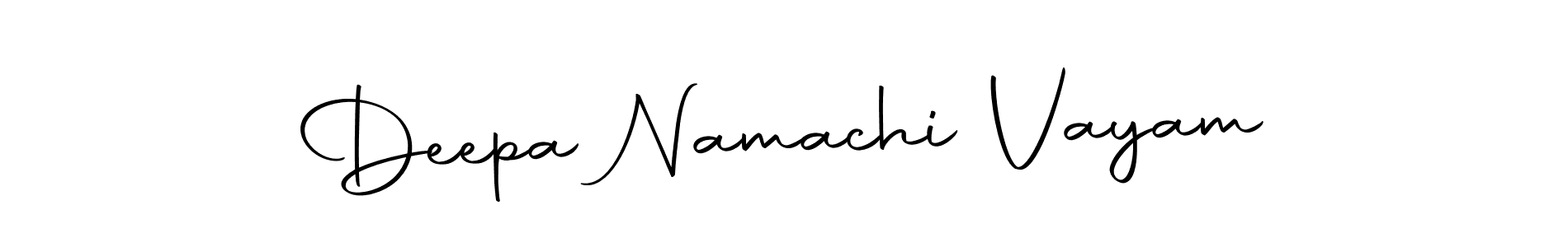 You should practise on your own different ways (Autography-DOLnW) to write your name (Deepa Namachi Vayam) in signature. don't let someone else do it for you. Deepa Namachi Vayam signature style 10 images and pictures png