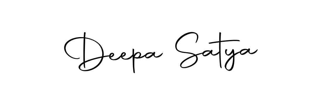 Make a beautiful signature design for name Deepa Satya. With this signature (Autography-DOLnW) style, you can create a handwritten signature for free. Deepa Satya signature style 10 images and pictures png