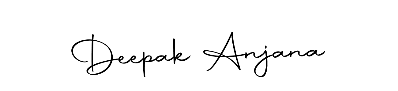 Design your own signature with our free online signature maker. With this signature software, you can create a handwritten (Autography-DOLnW) signature for name Deepak Anjana. Deepak Anjana signature style 10 images and pictures png