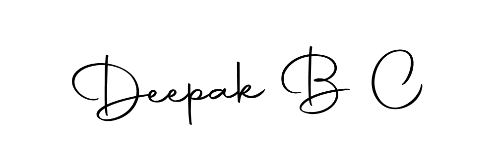 You should practise on your own different ways (Autography-DOLnW) to write your name (Deepak B C) in signature. don't let someone else do it for you. Deepak B C signature style 10 images and pictures png