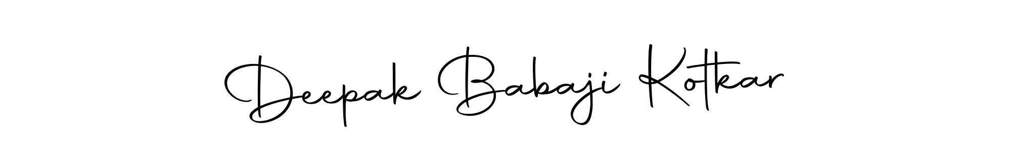 Make a beautiful signature design for name Deepak Babaji Kotkar. Use this online signature maker to create a handwritten signature for free. Deepak Babaji Kotkar signature style 10 images and pictures png