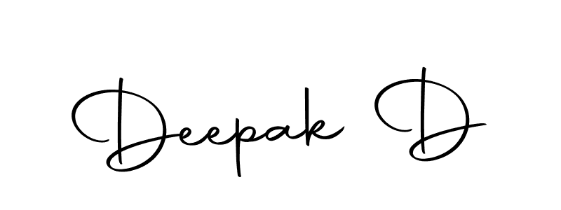 Make a short Deepak D signature style. Manage your documents anywhere anytime using Autography-DOLnW. Create and add eSignatures, submit forms, share and send files easily. Deepak D signature style 10 images and pictures png