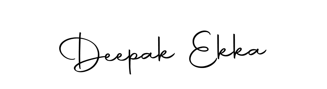 Make a short Deepak Ekka signature style. Manage your documents anywhere anytime using Autography-DOLnW. Create and add eSignatures, submit forms, share and send files easily. Deepak Ekka signature style 10 images and pictures png